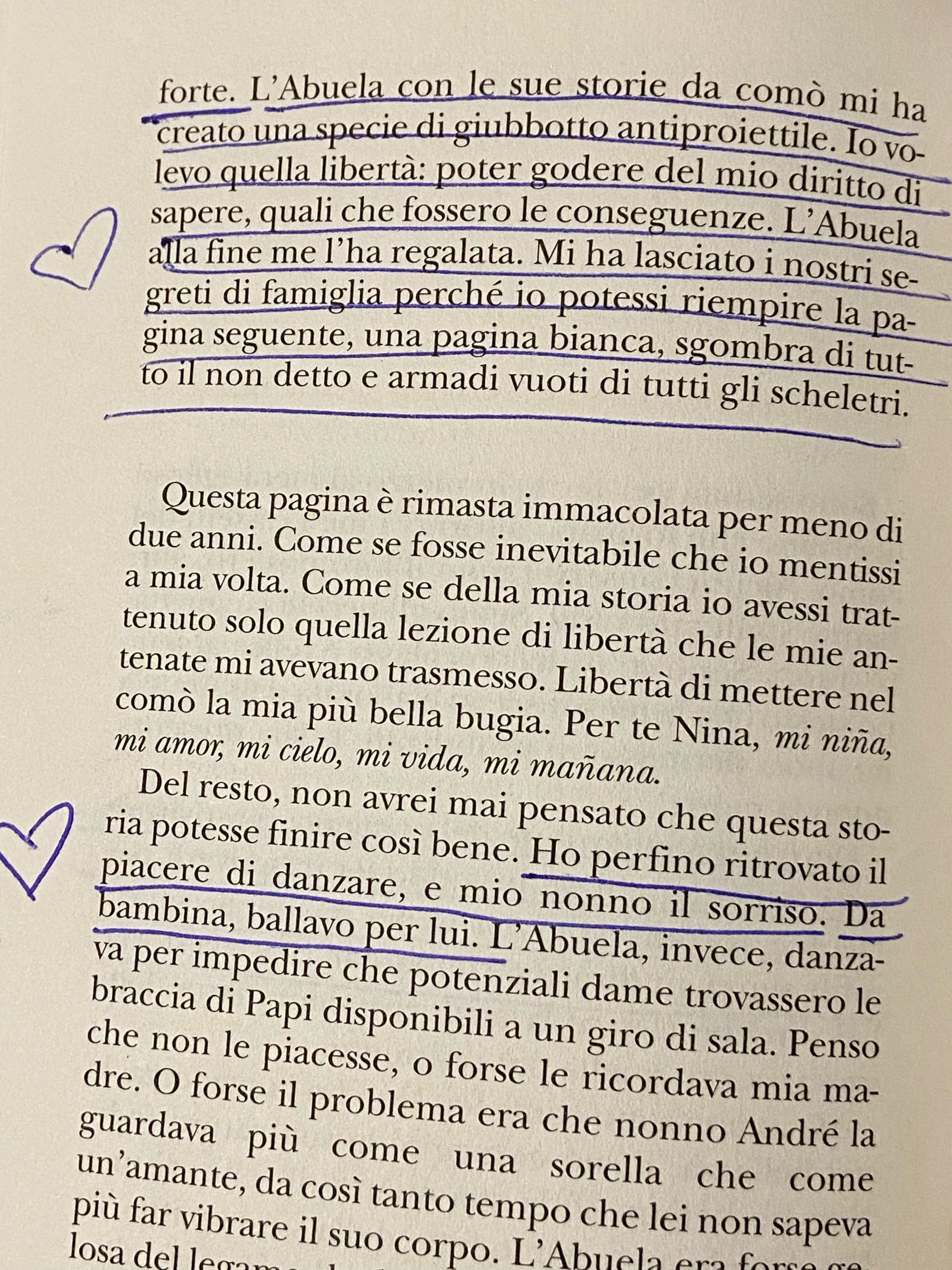 Finché tutto resta nascosto in un cassetto