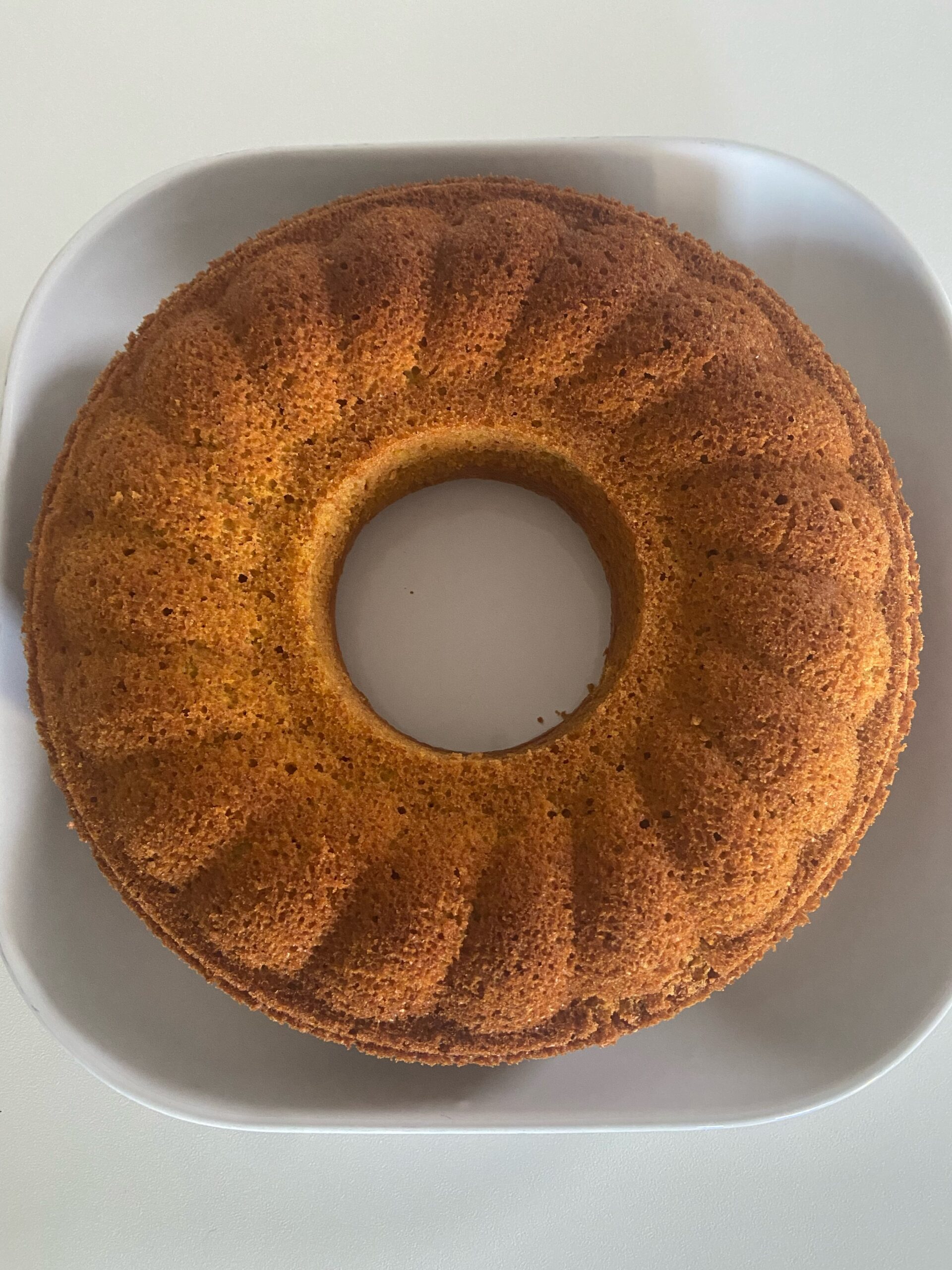 Ciambella integrale alla zucca